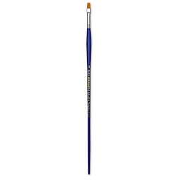 Blick Scholastic Golden Taklon Brush - Bright, Long Handle, Size 8