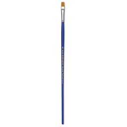 Blick Scholastic Golden Taklon Brush - Bright, Long Handle, Size 10