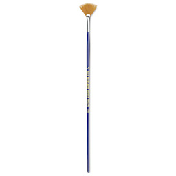Blick Scholastic Golden Taklon Brush - Fan, Long Handle, Size 2