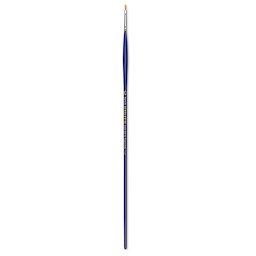 Blick Scholastic Golden Taklon Brush - Flat, Long Handle, Size 0