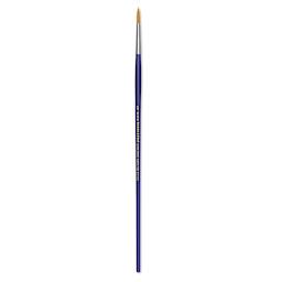 Blick Scholastic Golden Taklon Brush - Round, Long Handle, Size 6