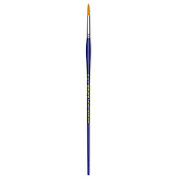 Blick Scholastic Golden Taklon Brush - Round, Long Handle, Size 8