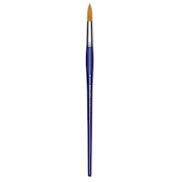 Blick Scholastic Golden Taklon Brush - Round, Long Handle, Size 16
