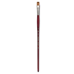 Princeton Synthetic Sable Brush - Bright, Long Handle, Size 16