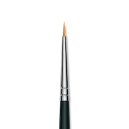 Da Vinci Nova Brush - Round, Long Handle, 3/0 close up
