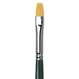 Da Vinci Nova Brush - Bright, Long Handle, Size 8 close up