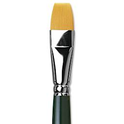 Da Vinci Nova Brush - Bright, Long Handle, Size 18 close up