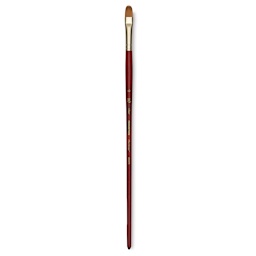 Princeton Synthetic Sable Brush - Filbert, Long Handle, Size 12