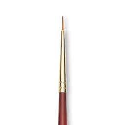 Princeton Synthetic Sable Brush - Round, Long Handle, Size 0