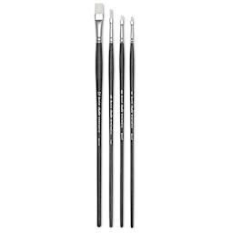 Blick Studio Synthetic Brush Set - Mixed Set, Set of 4