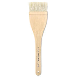 Yasutomo Student Hake Brushes - Single Hake Brush shown upright
