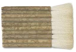 Yasutomo Hake Brush - 3 1/4" Hake Brush shown horizontally