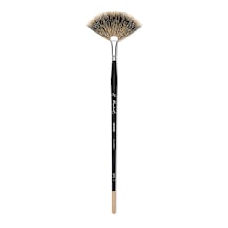 Raphaël Kevrin+ Brush - Fan, Long Handle, Size 12