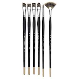 Raphaël Kevrin Plus Brushes - Various Brush styles shown upright