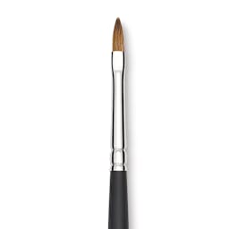 Blick Masterstroke Finest Red Sable Brush - Filbert, Size 2, Long Handle close-up