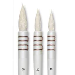 Silver Brush Atelier Quill Series Goat Hair Brushes
