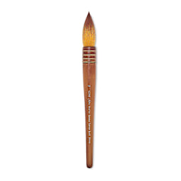 Silver Brush Atelier Quill Series Golden Taklon Brush - Size 160, Short Handle