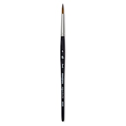 Princeton Aqua Elite Series 4850 Synthetic Brush - Round, Size 6, Short Handle