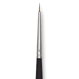 Princeton Aqua Elite Series 4850 Synthetic Brush - Round, Size 5/0 Short Handle, close up