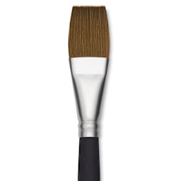 Princeton Aqua Elite Series 4850 Synthetic Brush- Stroke, Size 1", Short Handle, close up