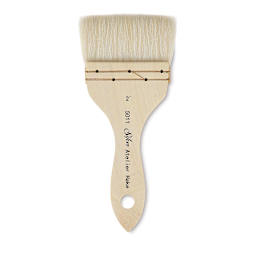 Silver Brush Atelier Flat Hake Brush - 2"
