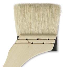 Silver Brush Atelier Angle Hake Brush - Size 20 closeup