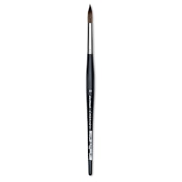 Da Vinci Casaneo Synthetic Squirrel Watercolor Brush - Round, Size 10, Short Handle, Synthetic
