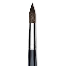 Da Vinci Casaneo Synthetic Squirrel Watercolor Brush - Round, Size 20, Short Handle, Synthetic