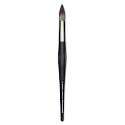 Da Vinci Casaneo Synthetic Squirrel Watercolor Brush - Round, Size 40, Short Handle, Synthetic