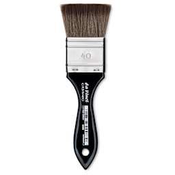 Da Vinci Casaneo Synthetic Squirrel Watercolor Brush - Mottler, Size 40, Short Handle, Synthetic