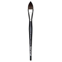Da Vinci Casaneo Synthetic Squirrel Watercolor Brush - Pointed Oval Wash, Size 24, Short Handle, Synthetic
