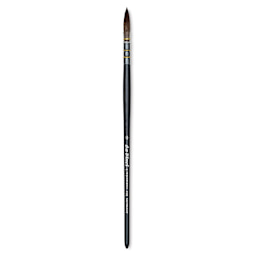 Da Vinci Casaneo Synthetic Squirrel Watercolor Brush - Quill Round Wash, Size 0, Short Handle, Synthetic