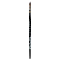 Da Vinci Casaneo Synthetic Squirrel Watercolor Brush -  Quill Round Wash, Size 2/0, Short Handle, Synthetic