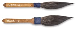 Mack Sword Striping Brush - 2 Sizes of Striping Brush shown horizontally