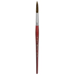 Escoda Light Ox Hair Long Script/Liner Brush - Round, Size 12