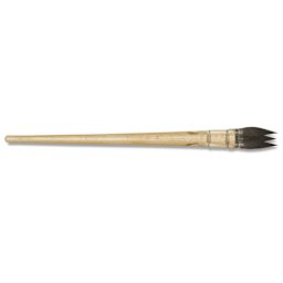 Da Vinci Double Squirrel Brush - Triple Pointed Round, Size 1