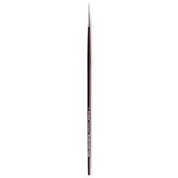 Da Vinci Kolinsky Red Sable Brush - Medium Pointed Liner, Long Handle, Size 1
