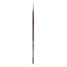 Da Vinci Kolinsky Red Sable Brush - Medium Pointed Liner, Long Handle, Size 2