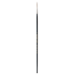 Da Vinci Kolinsky Red Sable Brush - Extra Long Pointed Liner, Long Handle, Size 1