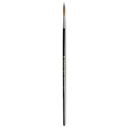 Da Vinci Kolinsky Red Sable Brush - Extra Long Pointed Liner, Long Handle, Size 10