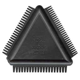 Royal Brush Comb Rubber Triangular