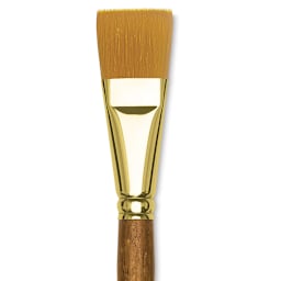 Blick Studio Decorative Brush - Wash, Short Handle, 1" close up