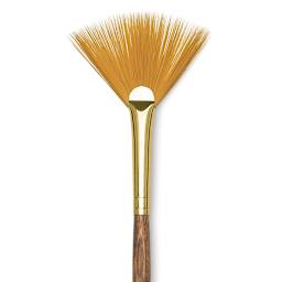 Blick Studio Decorative Brush - Fan, Short Handle, Size 4 close up
