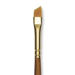 Blick Studio Decorative Brush - Angular, Short Handle, 1/4" close up