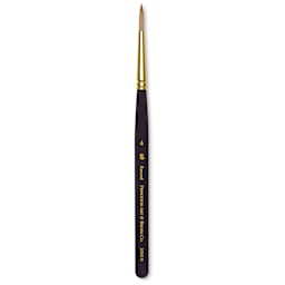 Princeton Mini Brush - Round, Mini Handle, Size 4