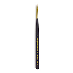 Princeton Mini Brush - Angular Shader, Mini Handle, Size 0