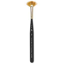 Princeton Mini Brush - Fan, Mini Handle, Size 12/0