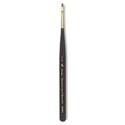 Princeton Mini Brush - Flat Shader, Mini Handle, 2/0
