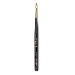 Princeton Mini Brush - Flat Shader, Mini Handle, 2/0