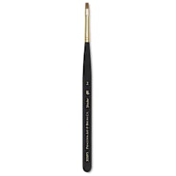 Princeton Mini Brush - Flat Shader, Mini Handle, Size 2
